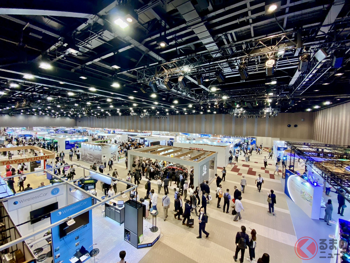 「人とくるまのテクノロジー展2024」会場の様子