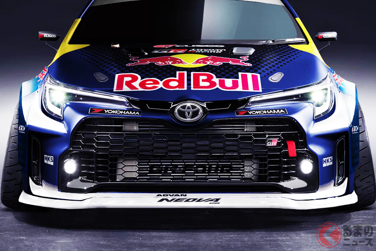 ロバンペラ選手が操る「Red Bull GR COROLLA」
