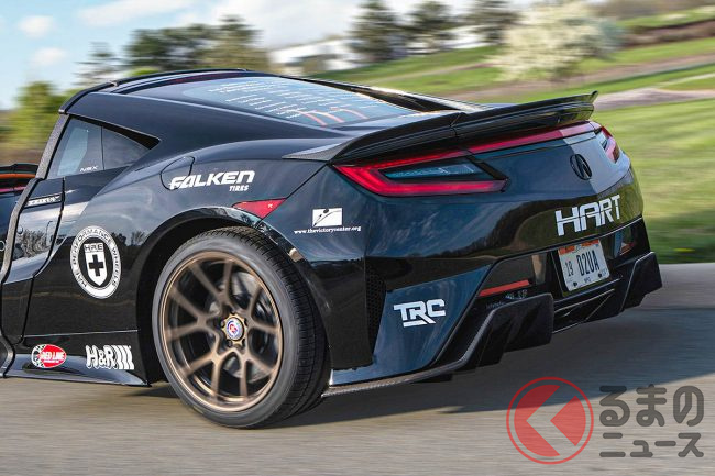 約2700万円の「NSX」を公式がブッた斬り！ 謎の「1.5台分モデル」を