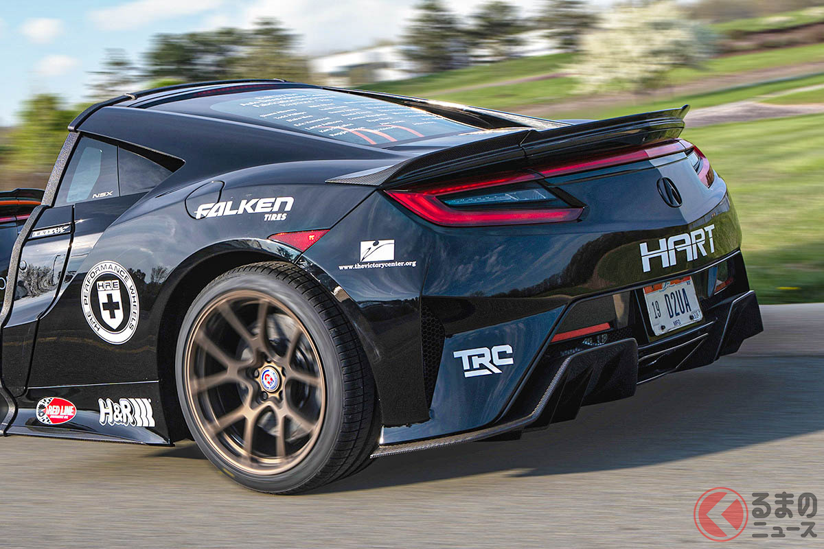 2023 Tire Rack One Lap of Americaに参戦する「1.5台分のNSX」