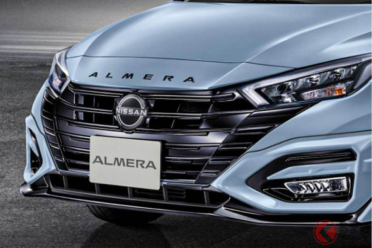 日産「アルメーラ」実車展示! でも注目は「キックス e-POWER」か