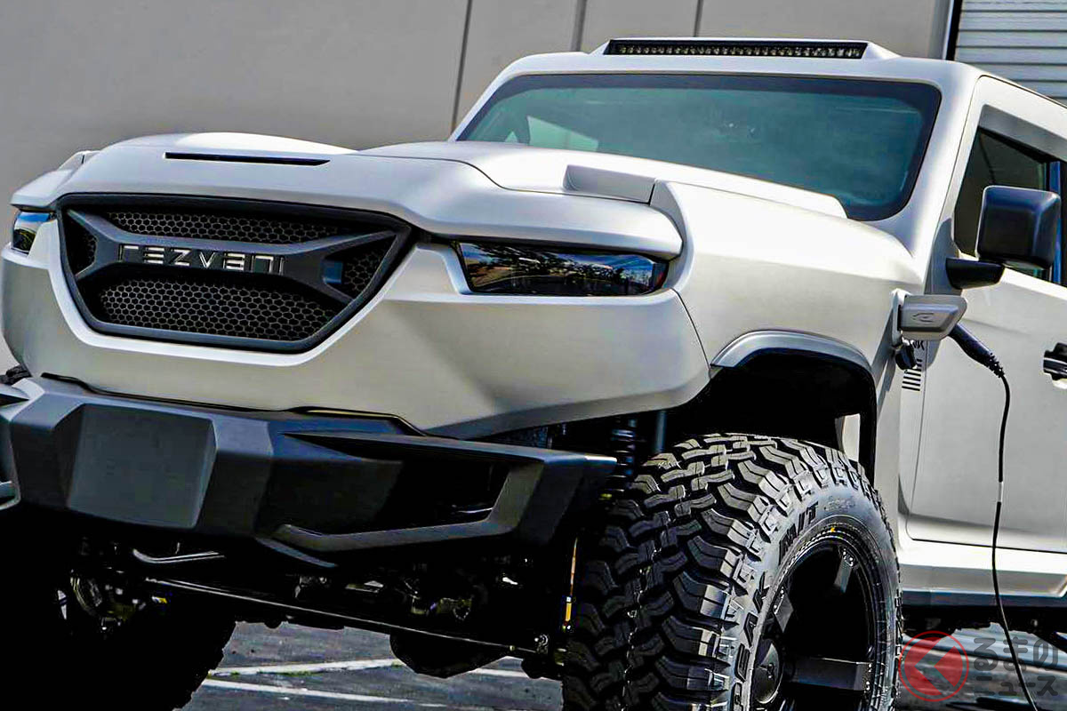 ゴツい…レズバニ新型「タンクハイブリッド」