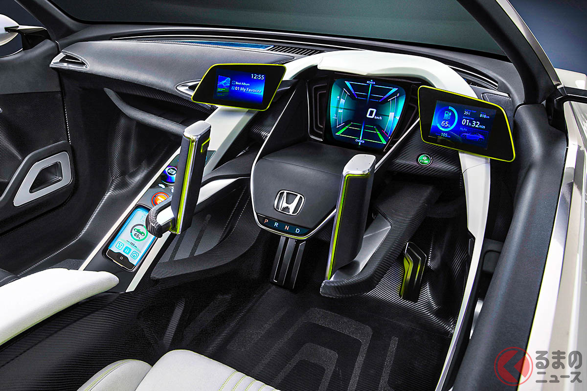 どうやって運転するのだろうか…ホンダ「EV-STER」