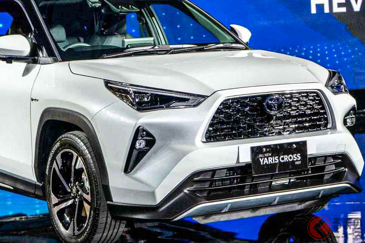 結構大きい! インドネシアで世界初公開された新型「ヤリスクロス」