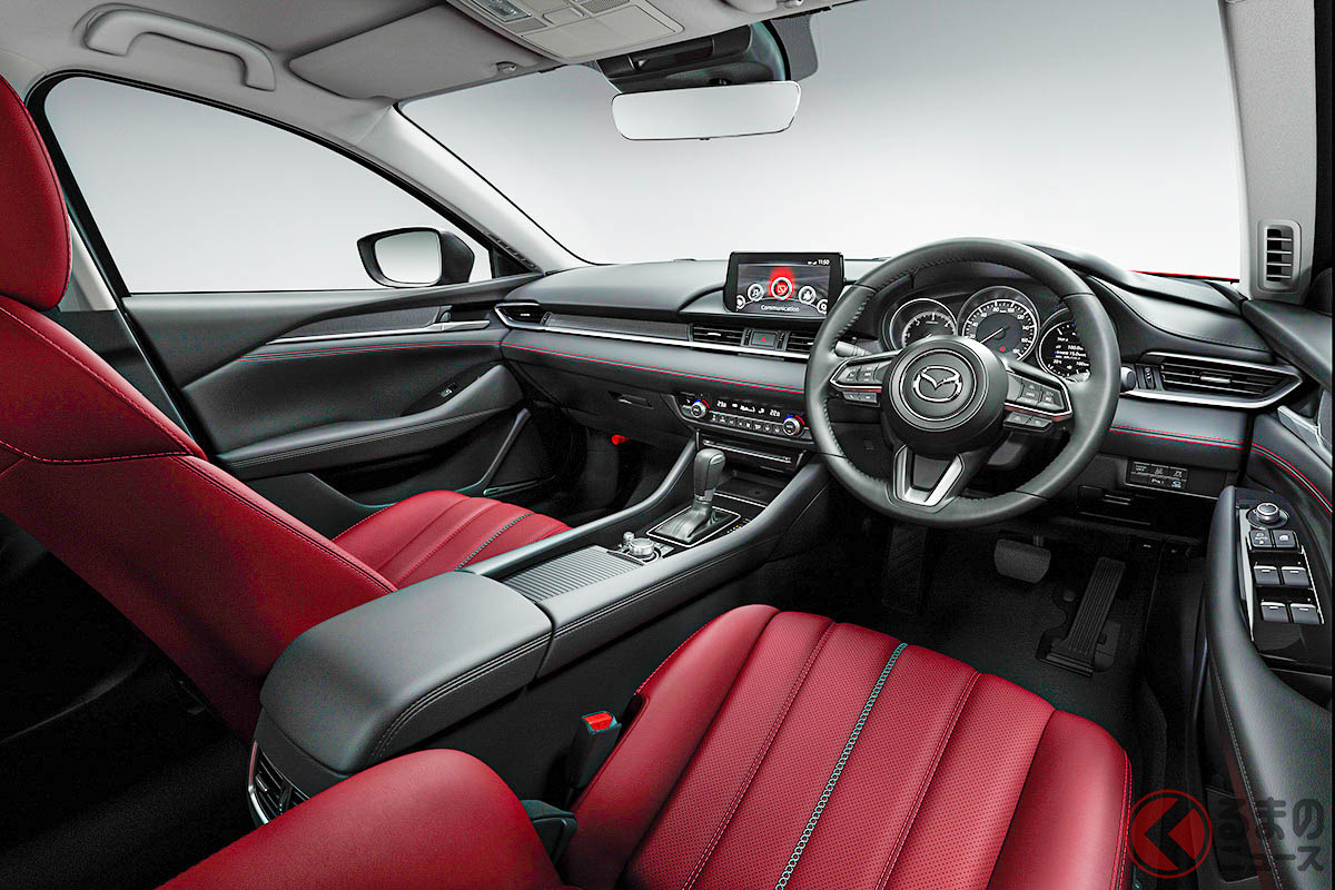 MTはなくなったけど…ディーゼルエンジンにオシャレ内装といった独自の魅力があるマツダ「MAZDA6」