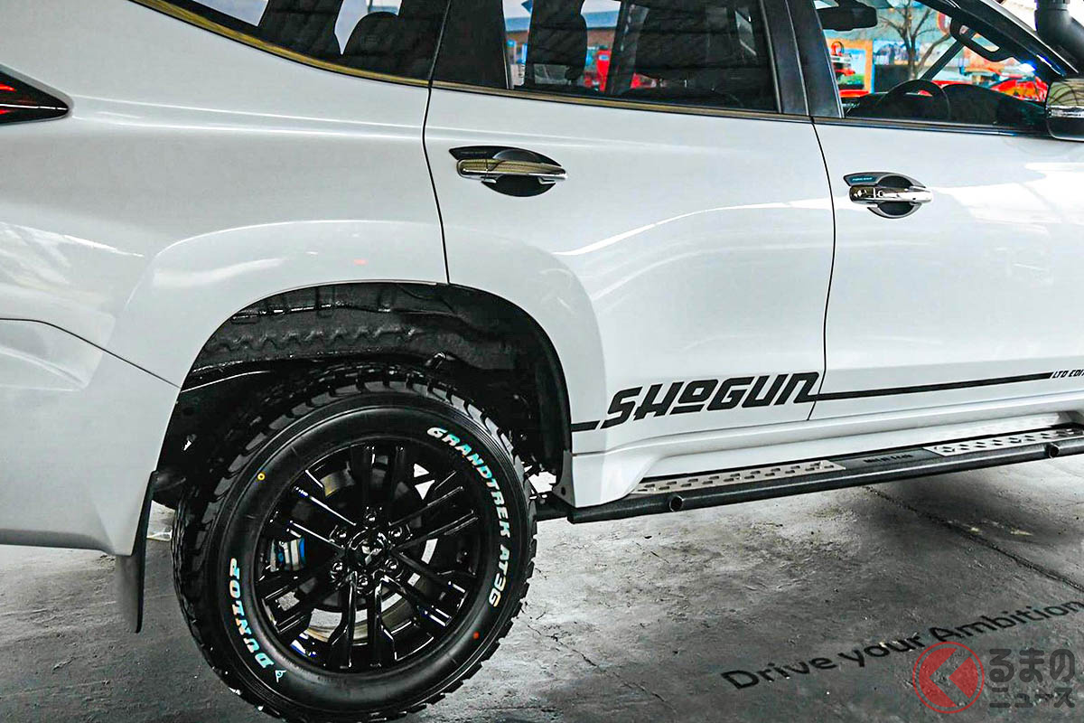 タフ感高め! 三菱新「パジェロスポーツ ショーグン」