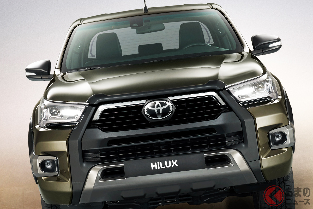 海外では「日本車」が人気? 世界各国でもっとも売れた日本車はいかに?(画像は欧州仕様のハイラックス)
