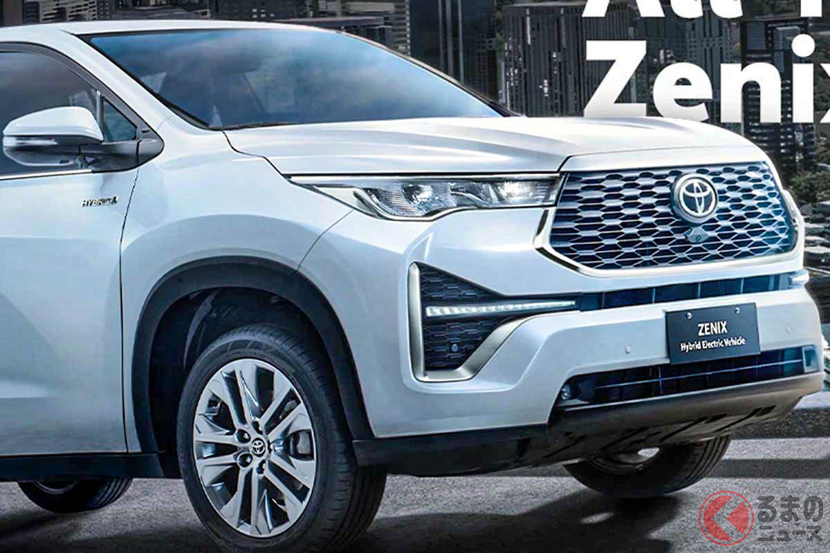 トヨタの新型SUVミニバン「ゼニックス」