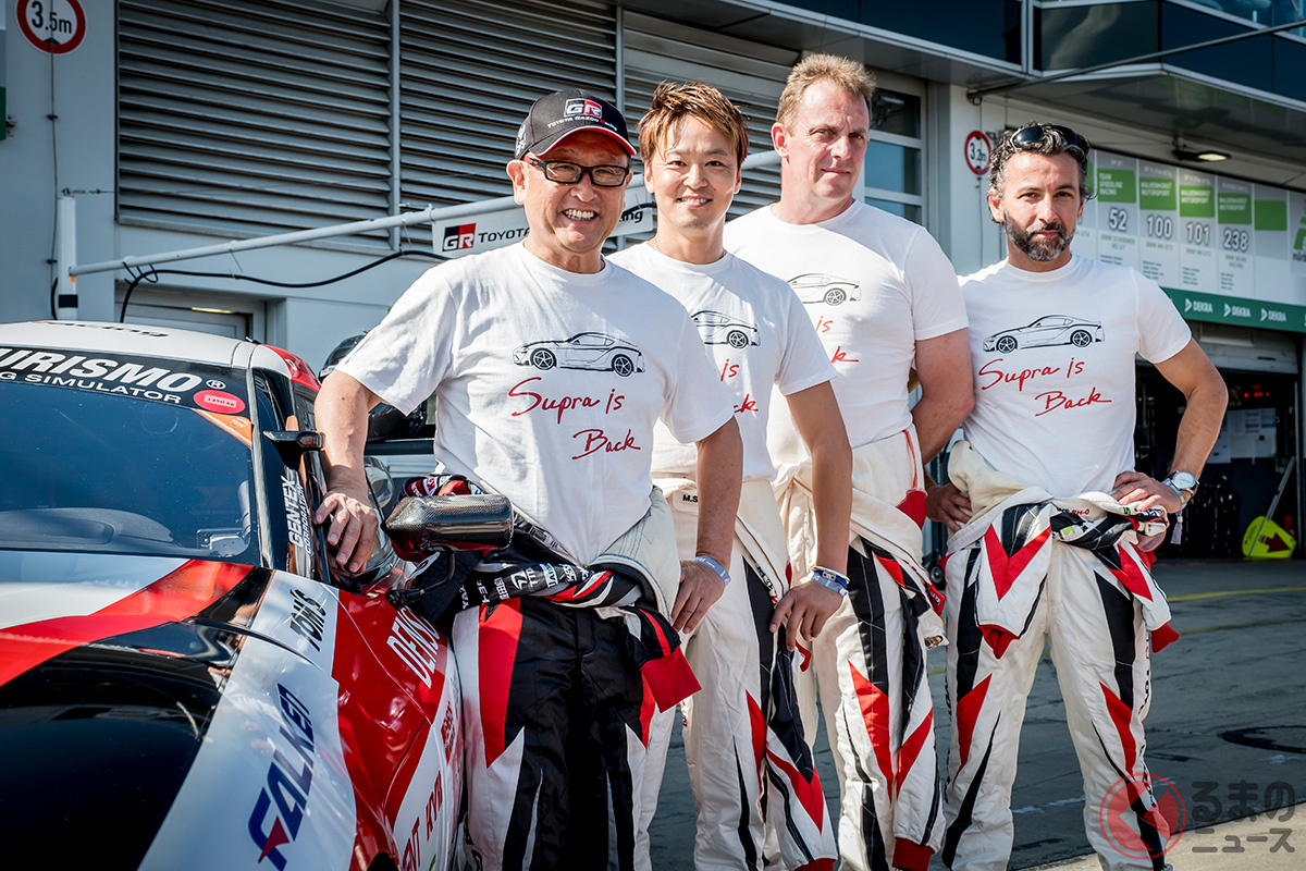 豊田章男氏(モリゾウ選手)のニュル24時間の参戦は2019年にGRスープラで参戦したのが最後だったが…来年は?