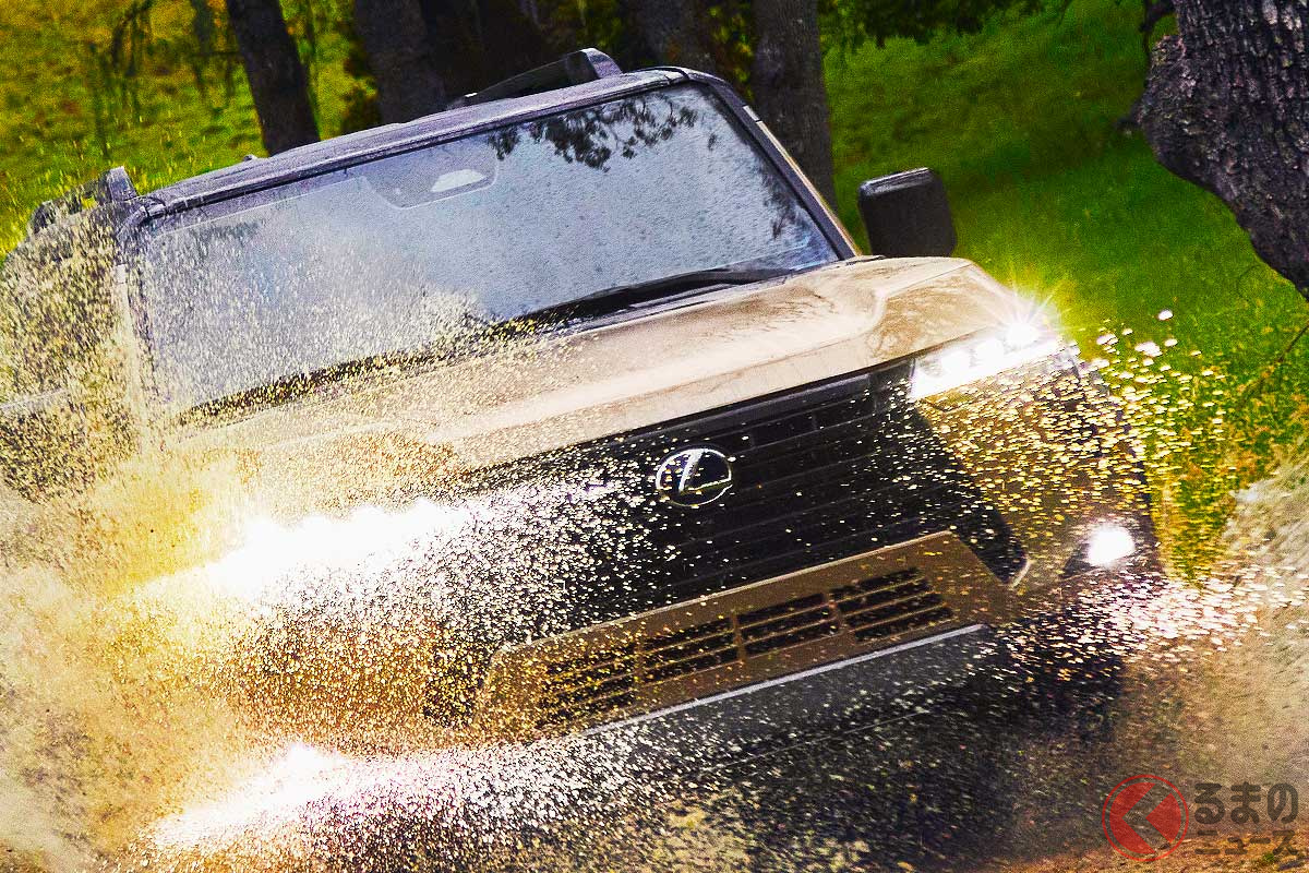 レクサス新型「GX」のティザー画像