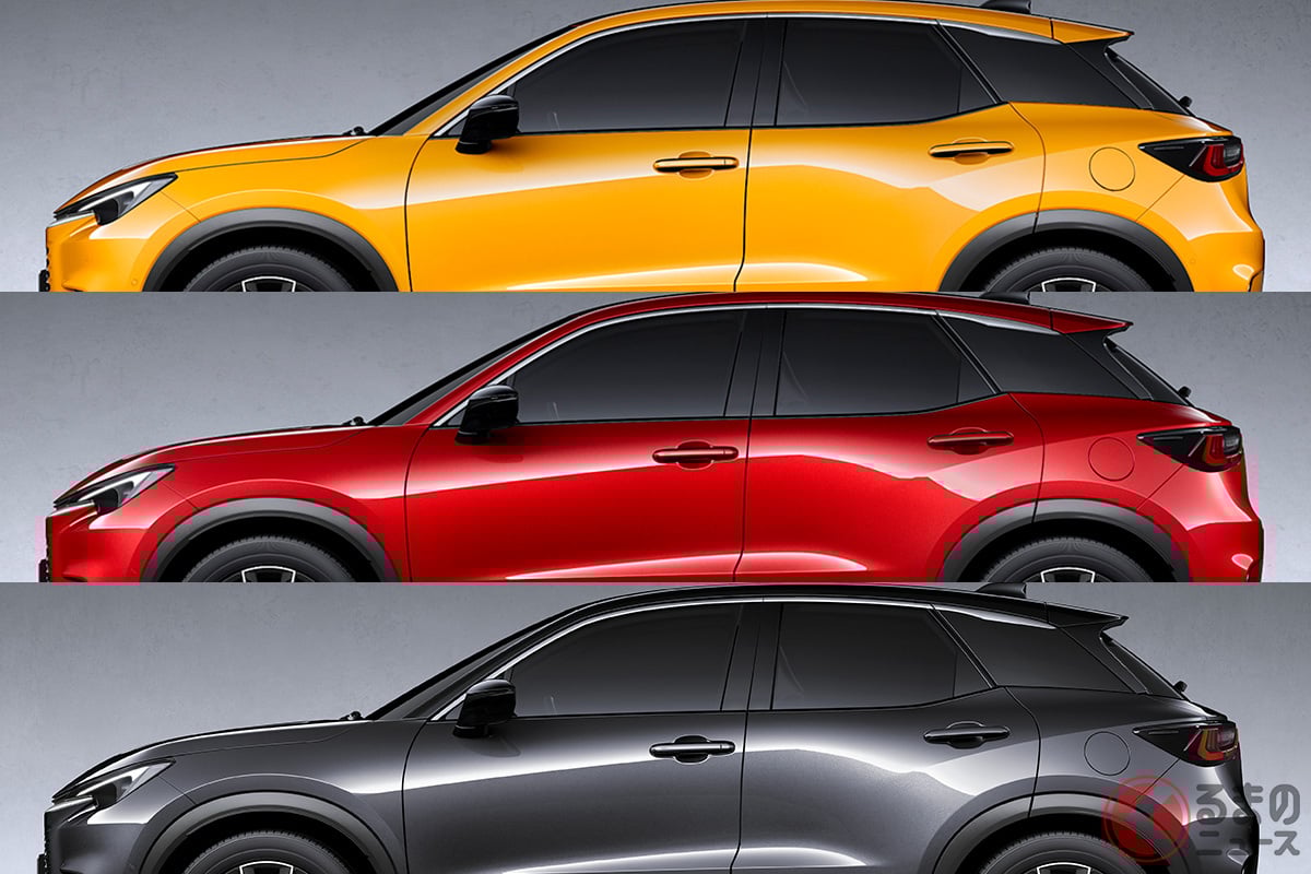 クラスを超えた「質感」! レクサスの新型コンパクトSUV「LBX」は、ダイナミックなスタイリングを際立たせる多彩なカラバリを用意します