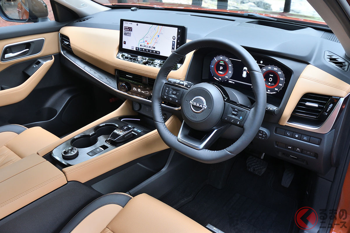 内装がオシャレすぎる「エクストレイル」