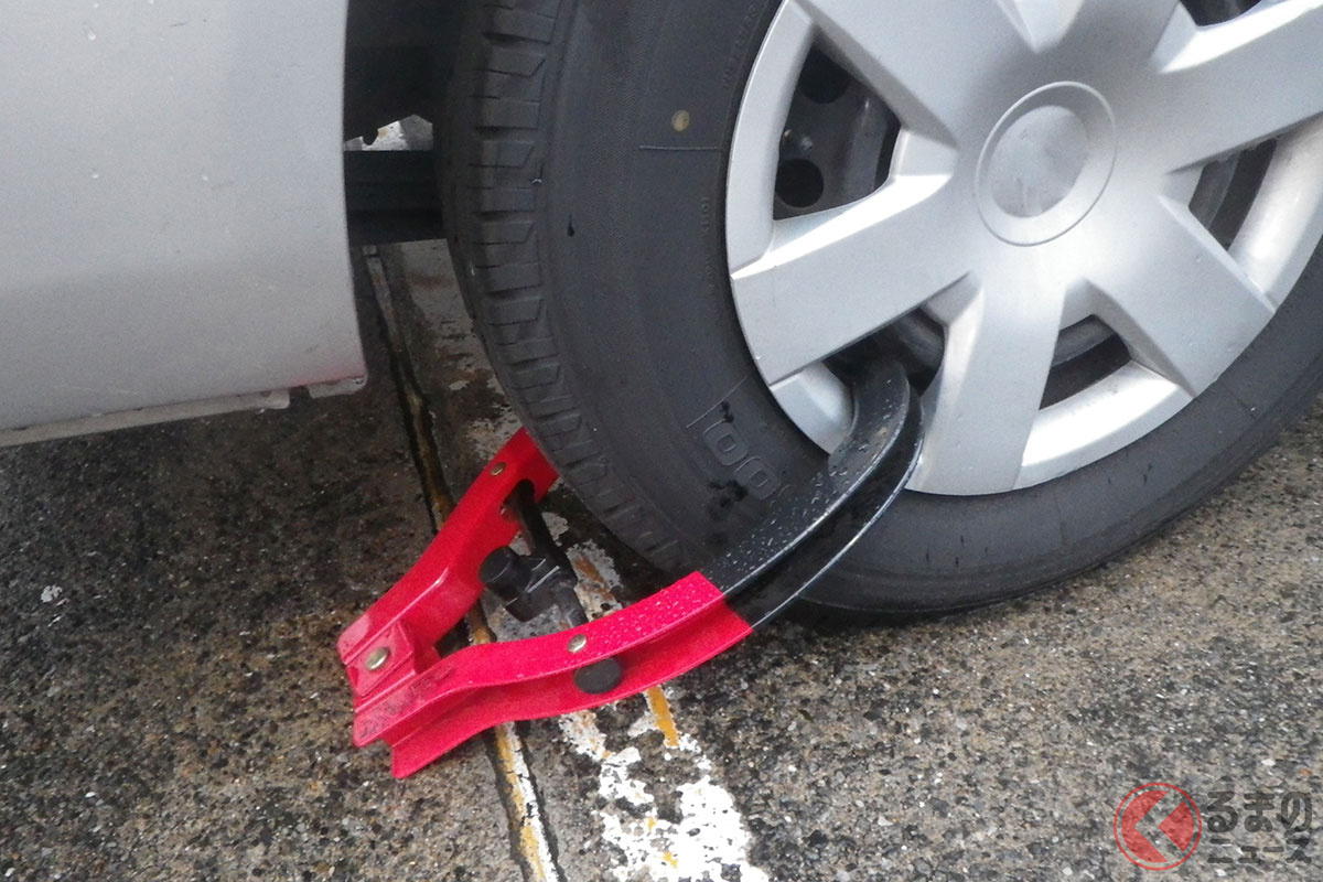 外すのに手間がかかるタイヤロック