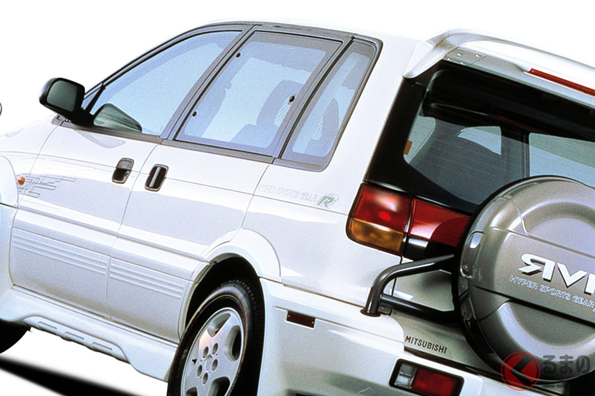 もはや「ランエボ」! 三菱のスライドドアワゴン「RVR ハイパースポーツギアR」