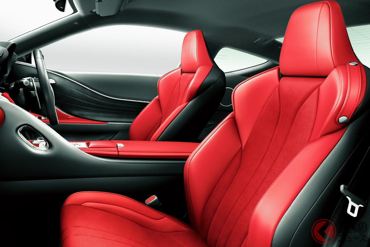 一部改良を受けたレクサス新型「LC」