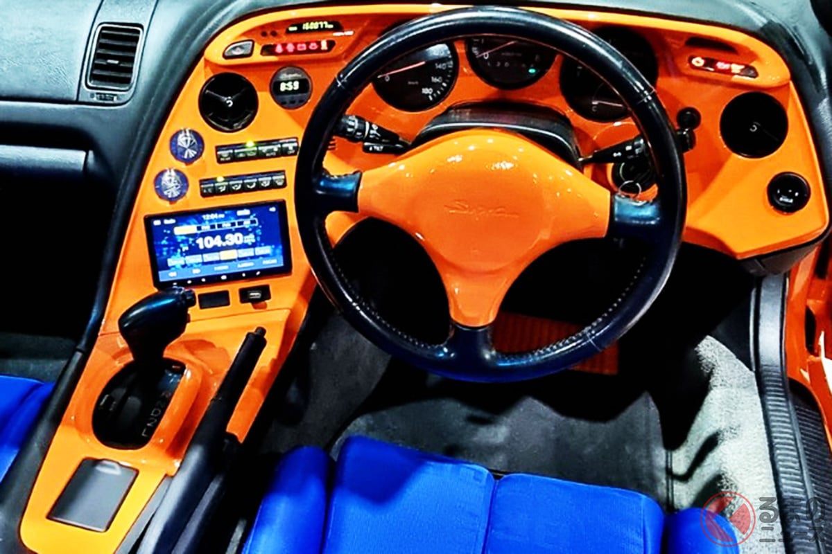 なんか内装も凄いぞ! オーストラリアで発見されたワイスピ仕様のスープラ(photo:TCB BESPOKE CARS)