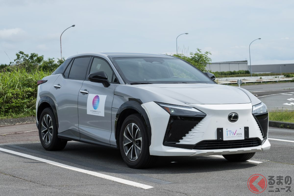 今回お披露目されたレクサス「RZ」ベースのオンデマンドカー