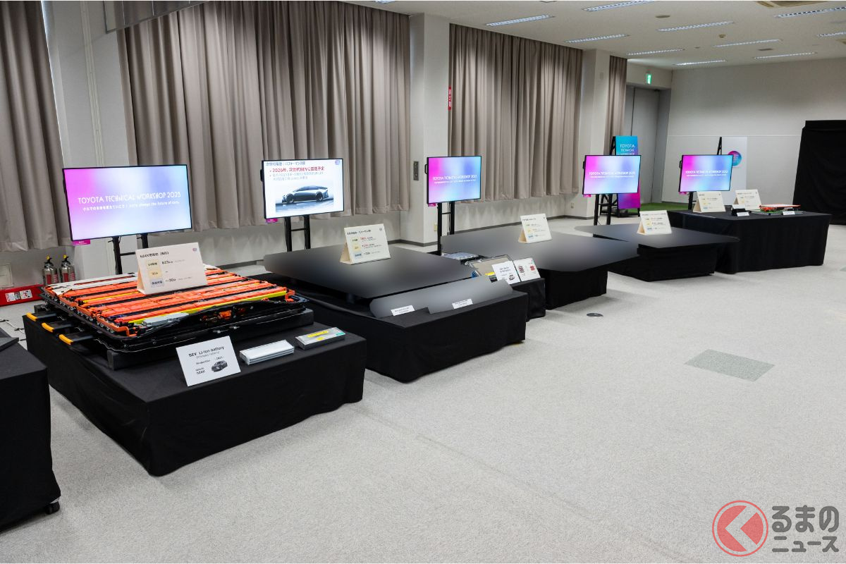 様々な電池を公開! ユーザーのニーズに合わせた電池展開を行っていくという