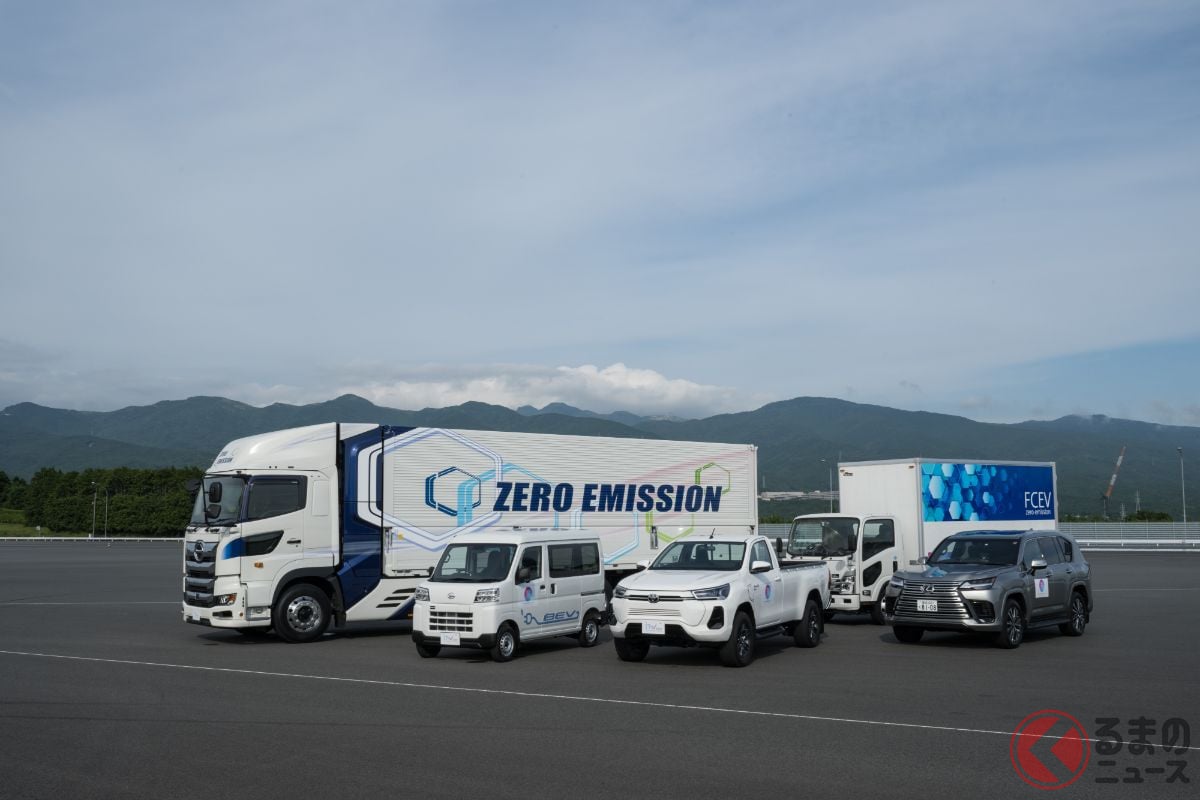 トヨタは商用車においてもBEVと水素でカーボンニュートラルを目指していく