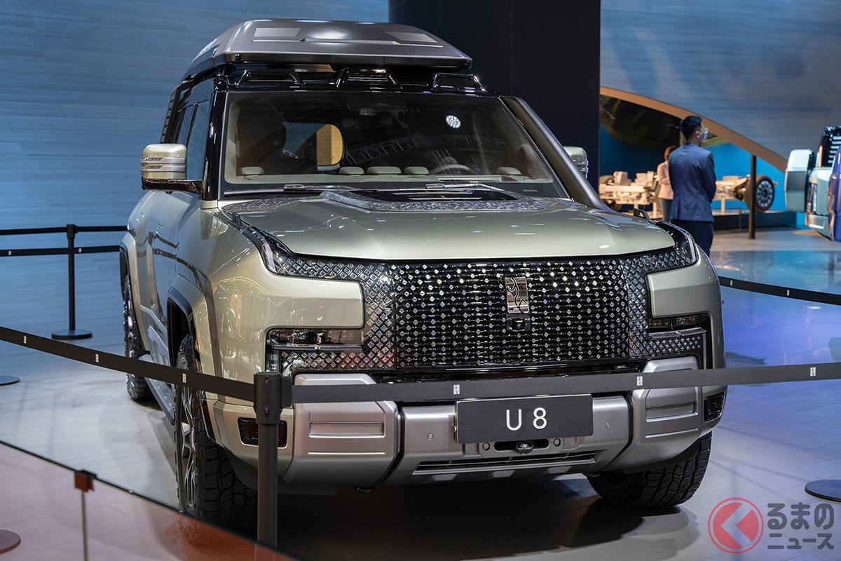 「BYD」は「仰望」ブランドを2023年に立ち上げ、ローンチモデルとして超高級電動SUV「U8」をリリース