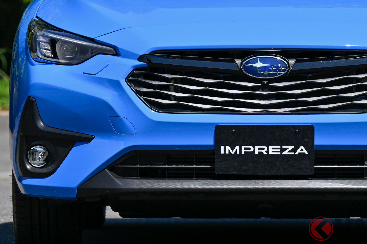 スポーティなデザインの新型「インプレッサ」(6代目)