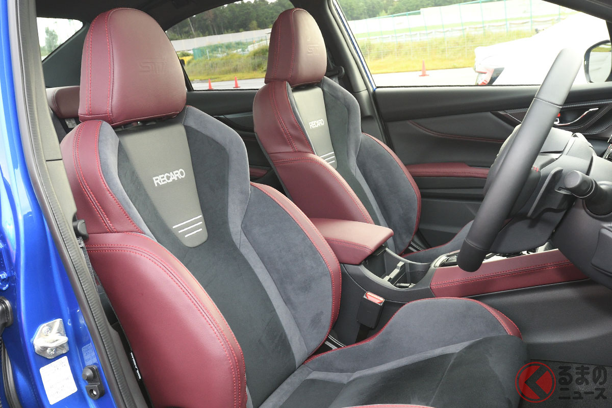 内外装がスポーティなスバル「WRX S4」