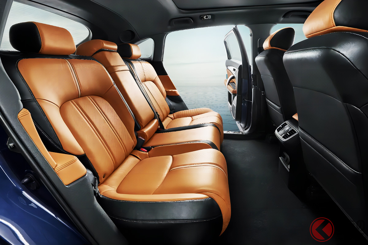 ブラウン色がいい感じ! 豪華内装を備えるホンダ新型「UR-V」とは