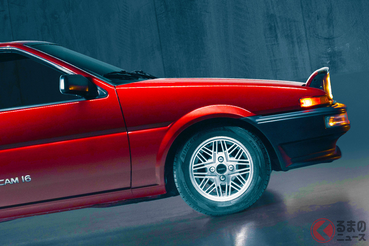 トヨタ4代目「スプリンタートレノ(通称AE86)」