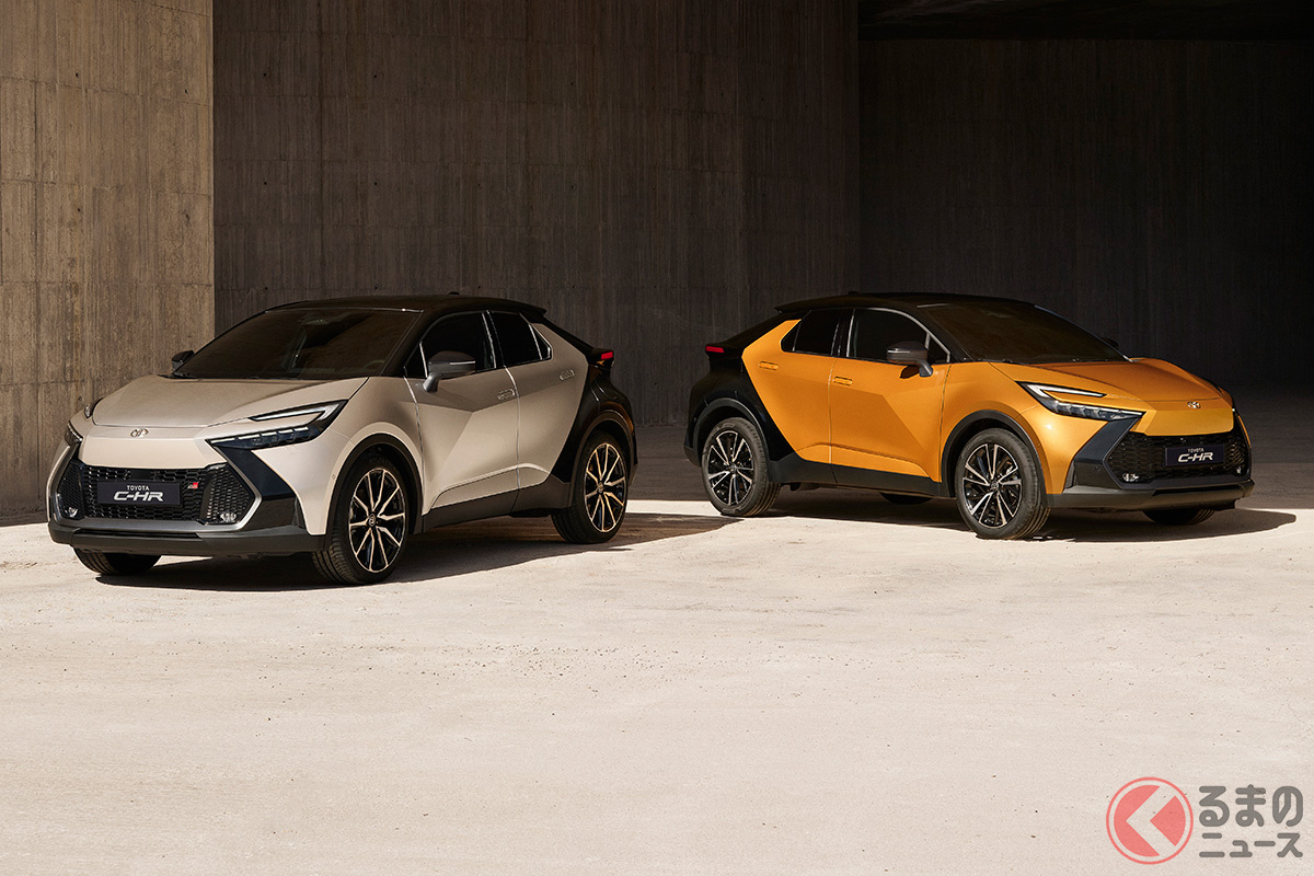 トヨタ新型「C-HR」(2代目・欧州仕様)