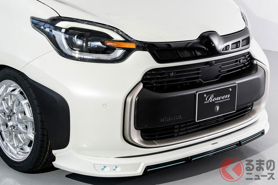 カスタム仕様のトヨタ「シエンタ」(Rowen)