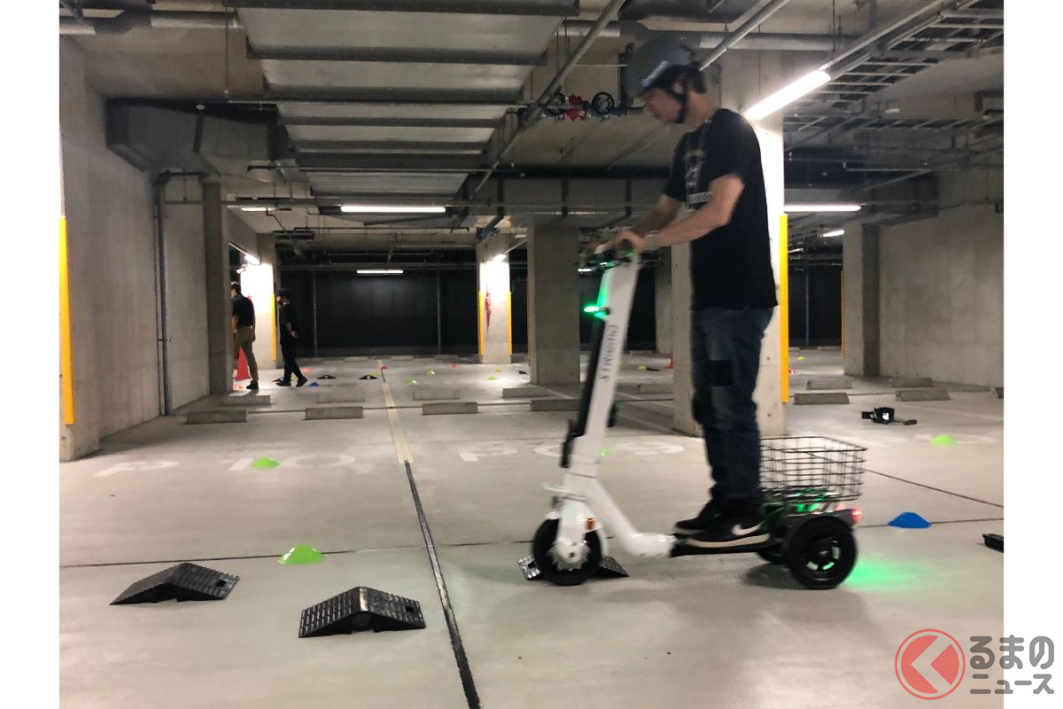 仮設ギャップも安定して乗り越えられた