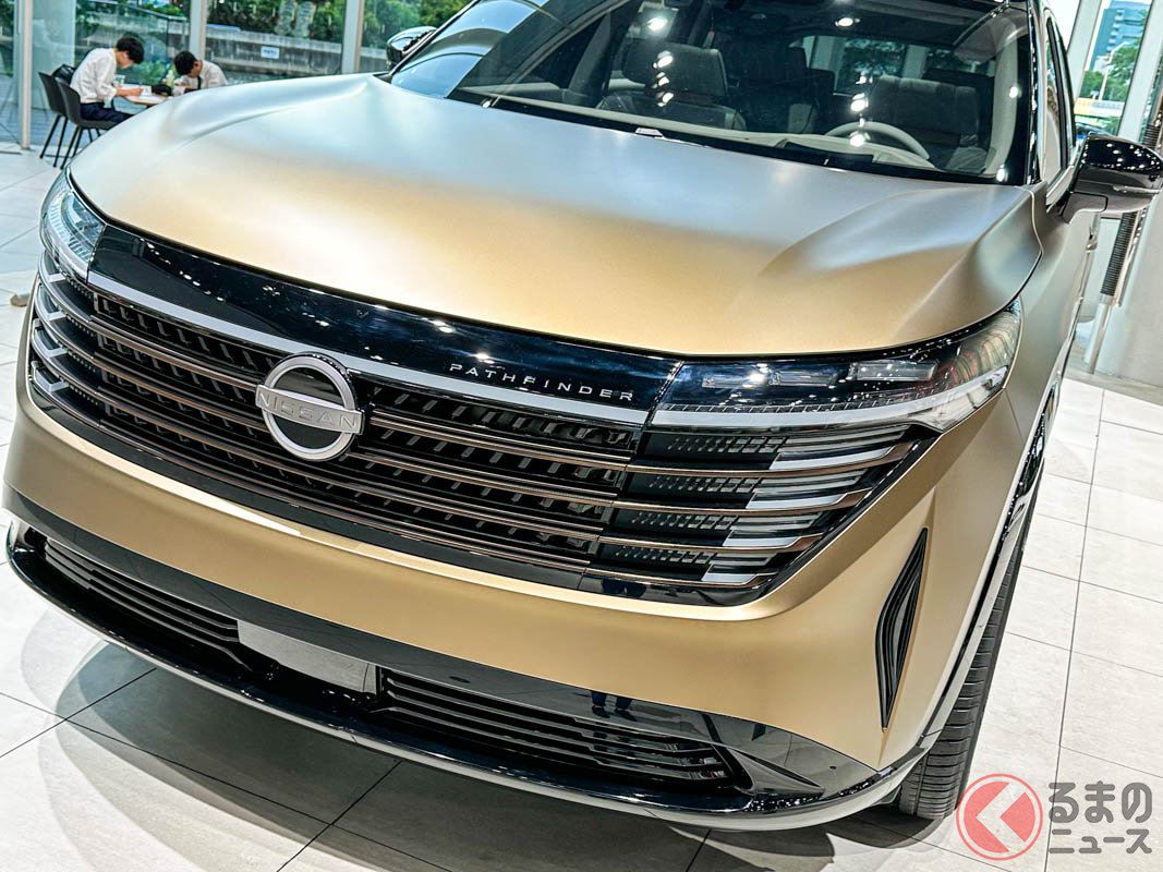 日本初の実車展示! 日産新型「パスファインダー コンセプト」