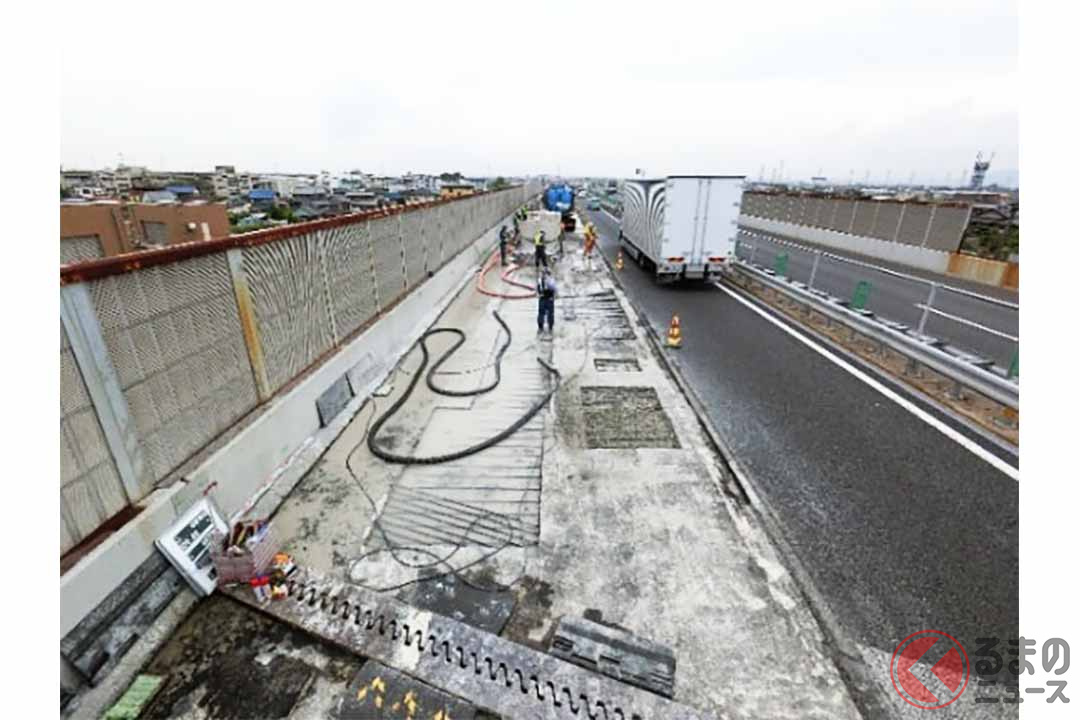 舗装・床版補修状況のイメージ(画像:NEXCO中日本)