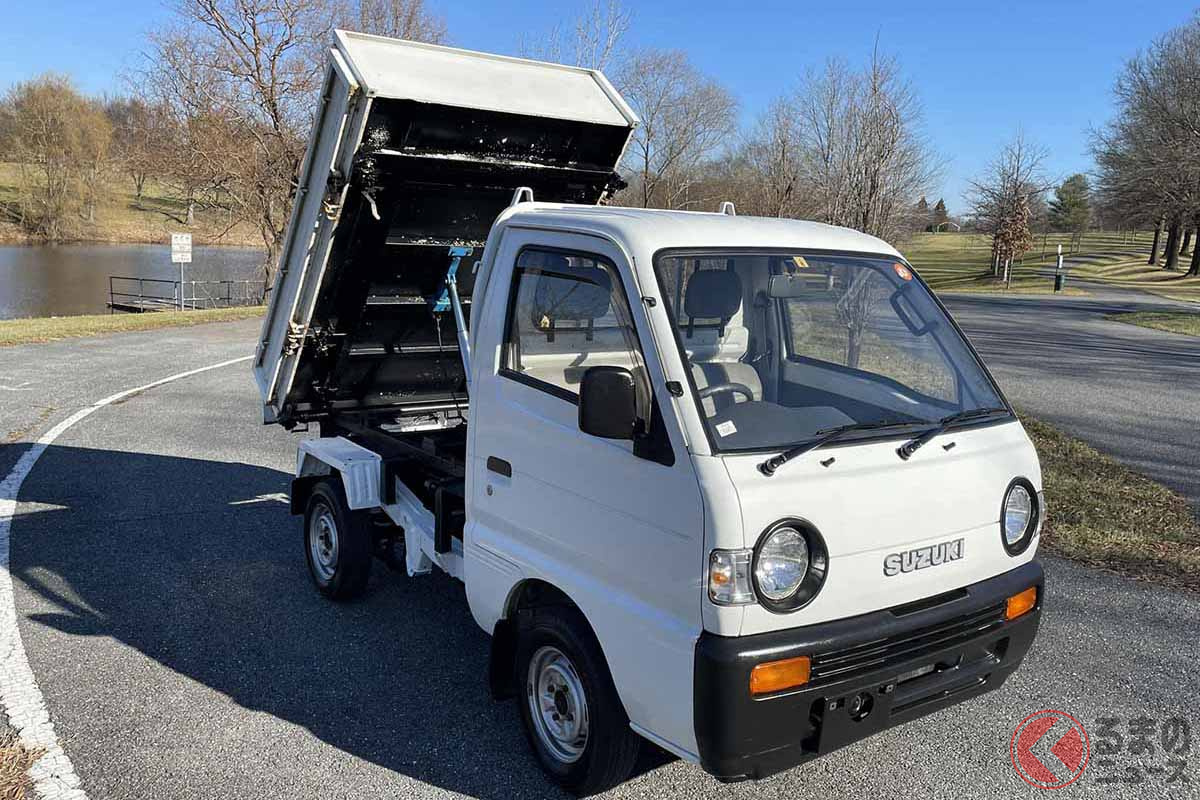 過去に出品されたスズキの軽トラック「キャリイ」(画像:cars&bids)