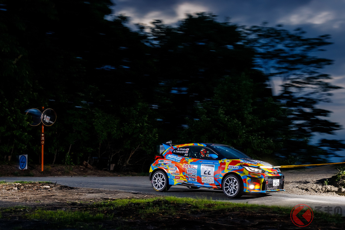 大竹直生・竹藪英樹組(トヨタ GR YARIS)