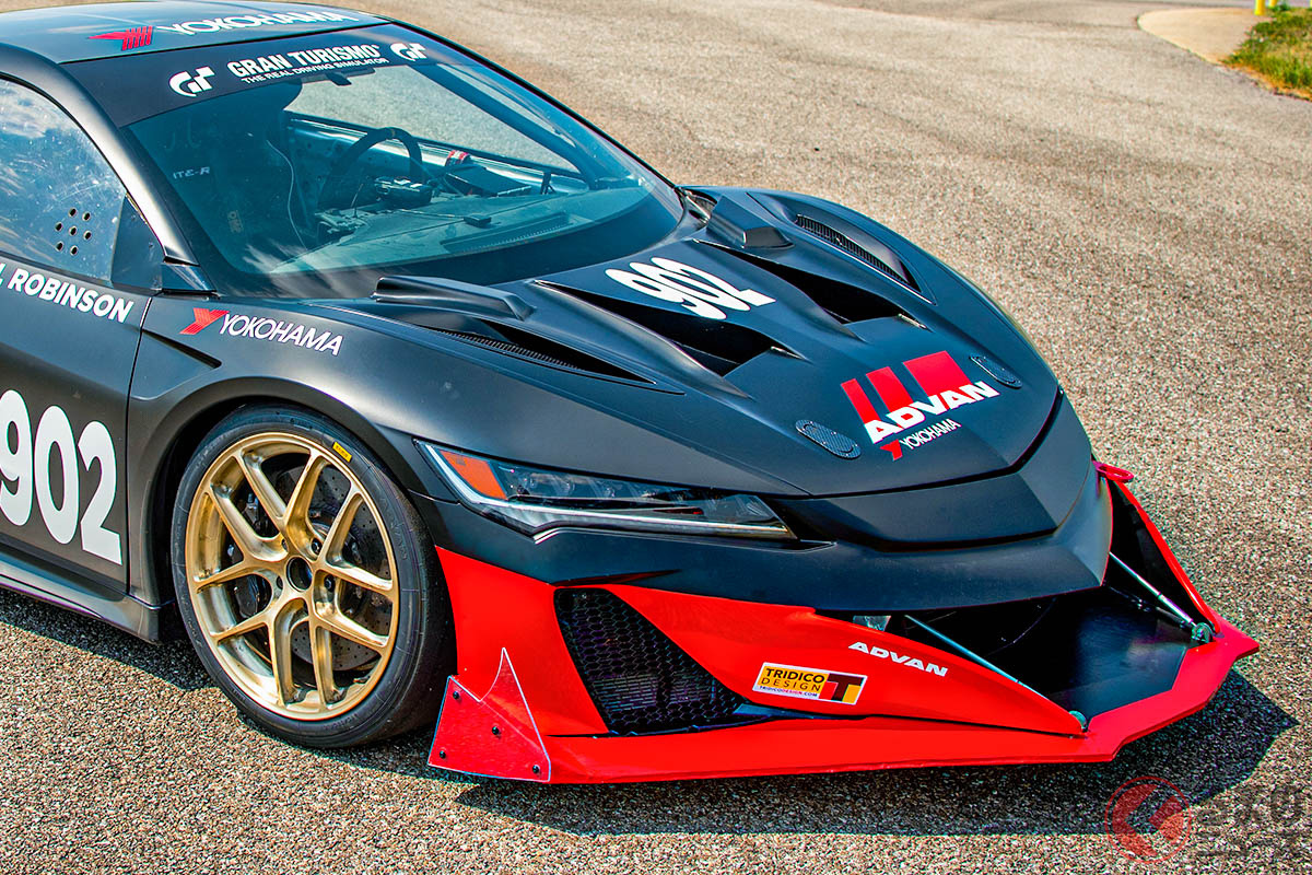 全長めちゃ長い! アキュラ「HART NSX タイプS アクティブ エアロ スタディ」
