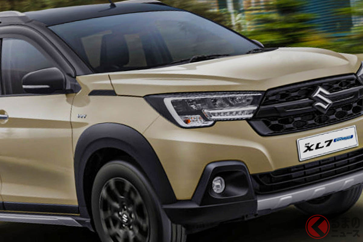 タフ顔がカッコイイ! スズキ新型「XL7ハイブリッド」