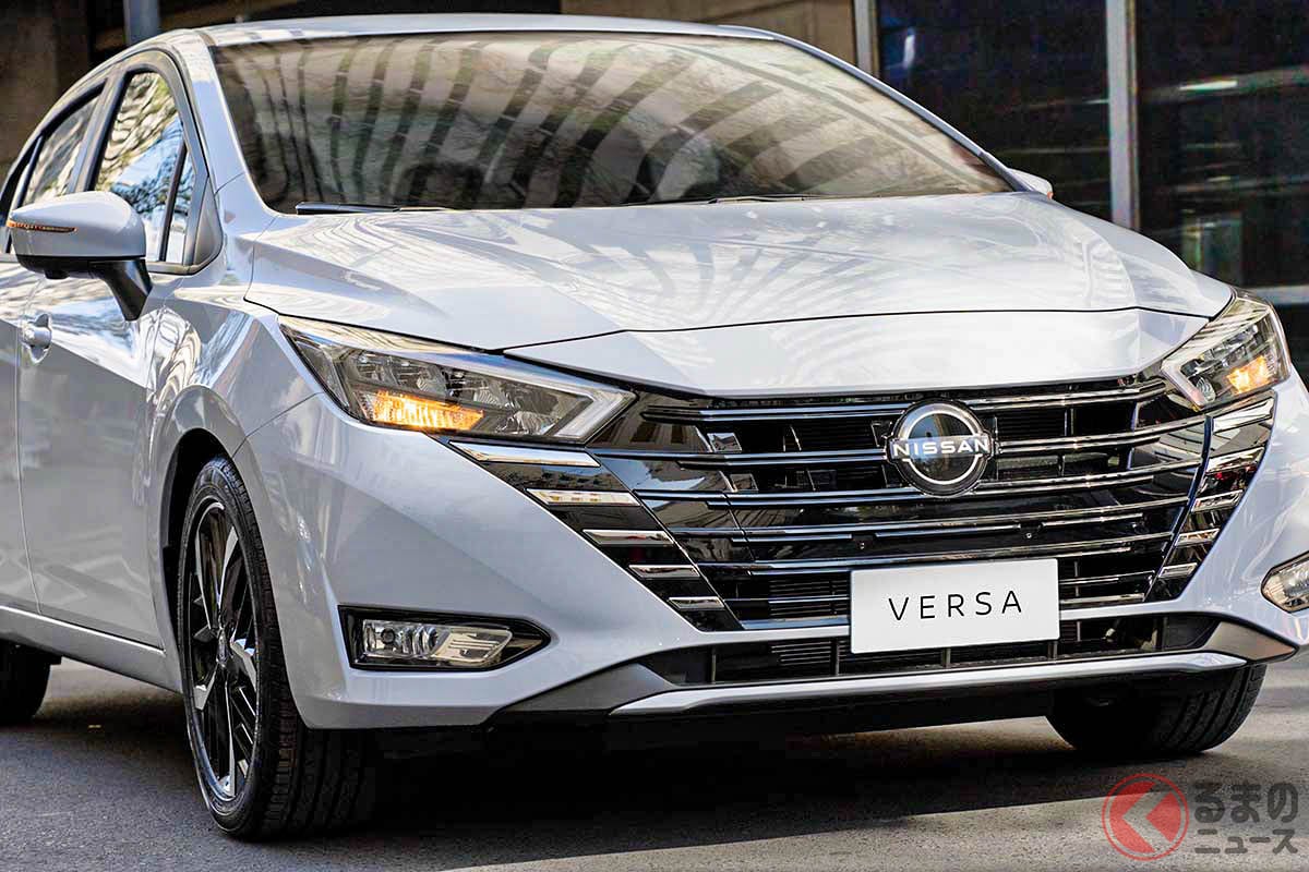 迫力グリルがかっこい! 日産新型「ヴァーサ」