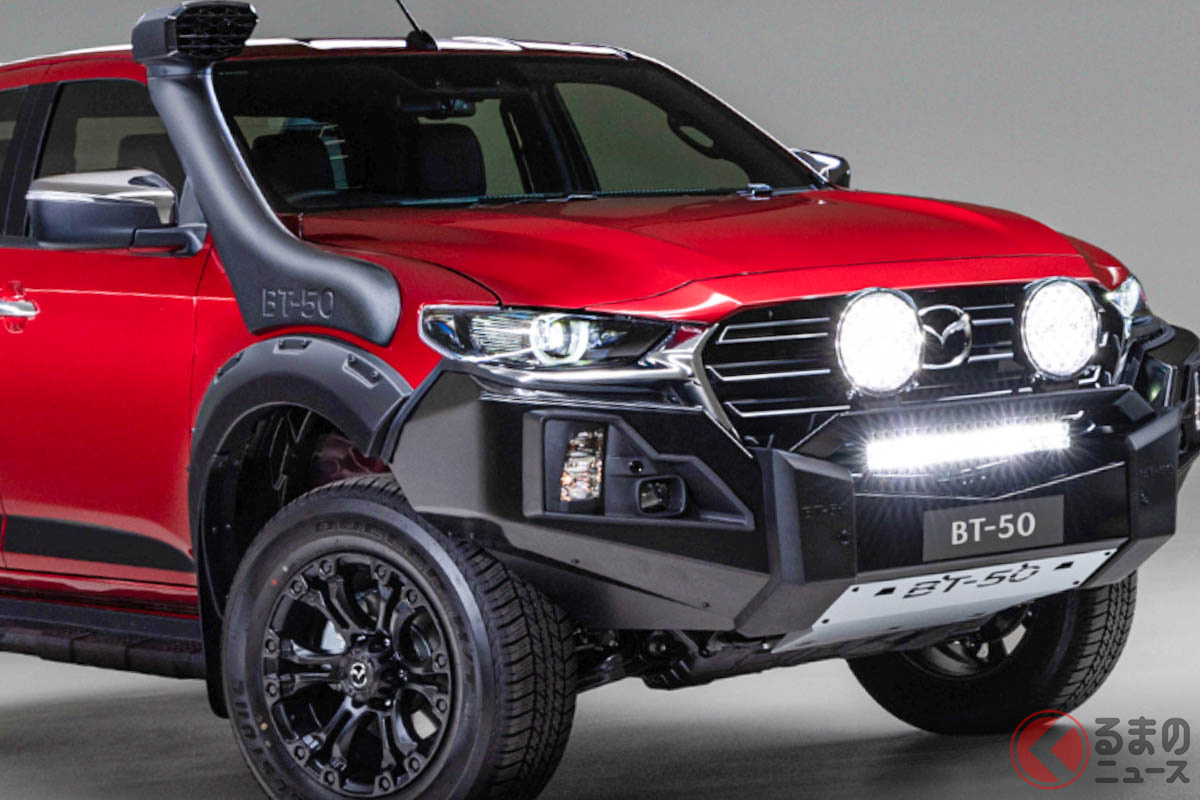 マツダ「BT50」の「サンダープロパック」装着車