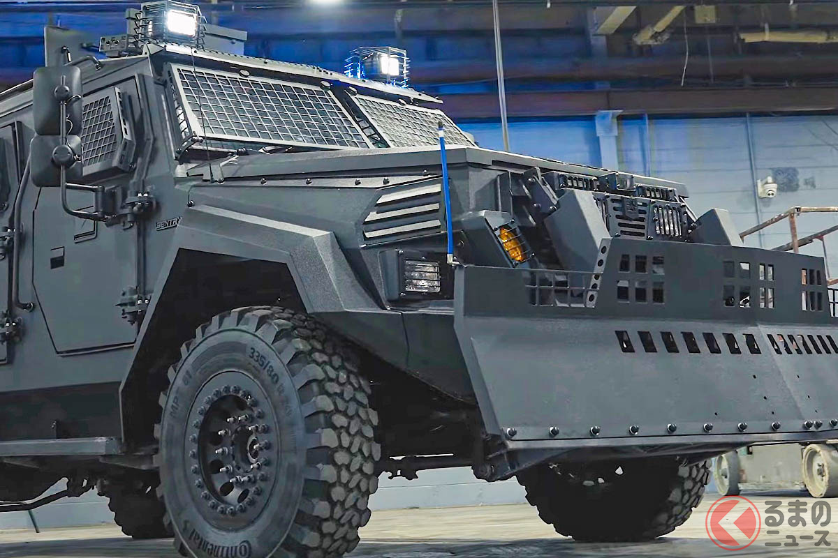 ぶつかったら吹き飛ばされそう…INKAS「Sentry APC」