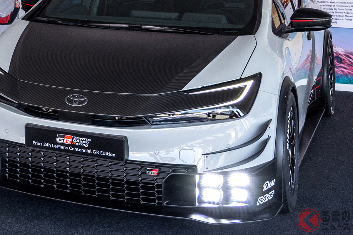 めちゃ速そう…トヨタ新型「プリウス24h Le Mans Centennial GR Edition」