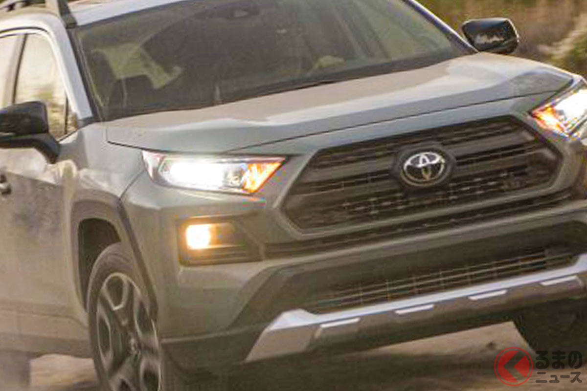 ちょっと雰囲気違う? 北米仕様のトヨタ「RAV4」