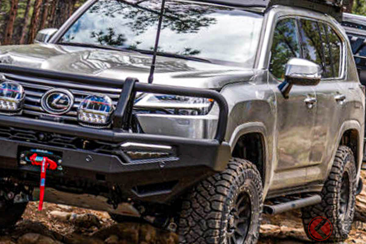 究極の冒険仕様にカスタムされたレクサス「LX600」