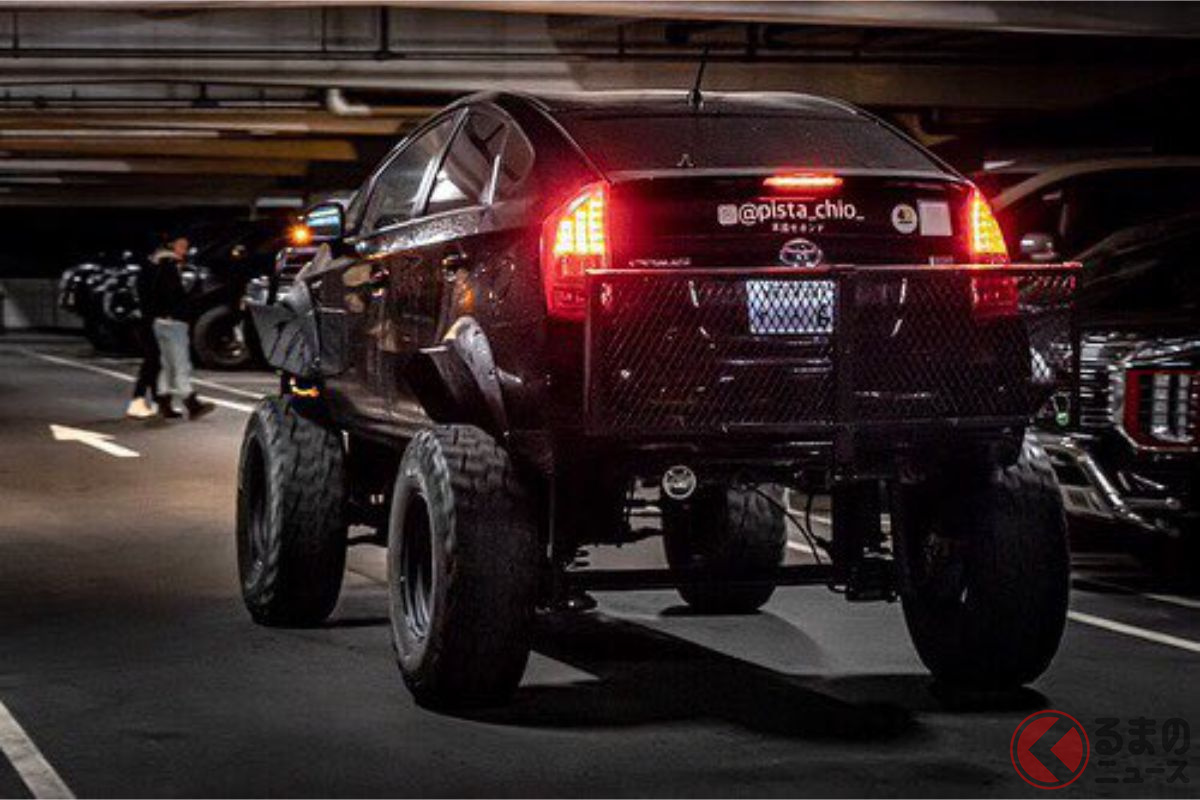 燃費は街乗りで13から14km/Lほどだという…意外と悪くない(Photo:ぴすた(@Shunya17V))