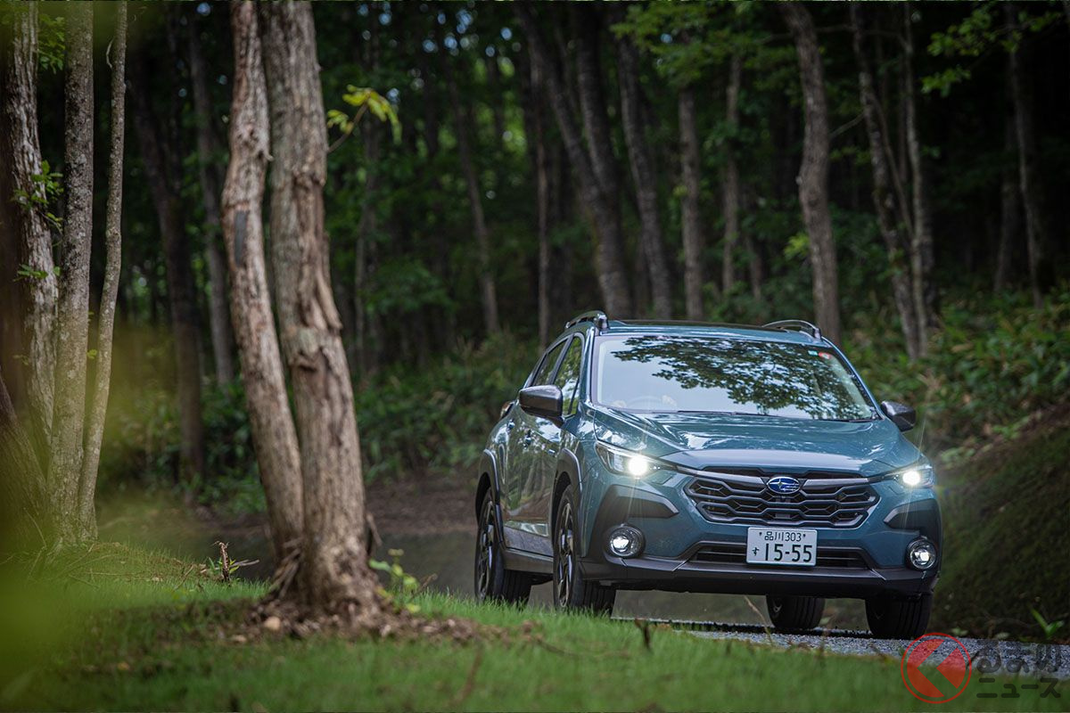 スバルのコンパクトSUV「クロストレック」で目指すのは「Snow Peak SHIRAKAWA KOGEN Campfield(スノーピーク白河高原キャンプフィールド)」(撮影:下城英悟)
