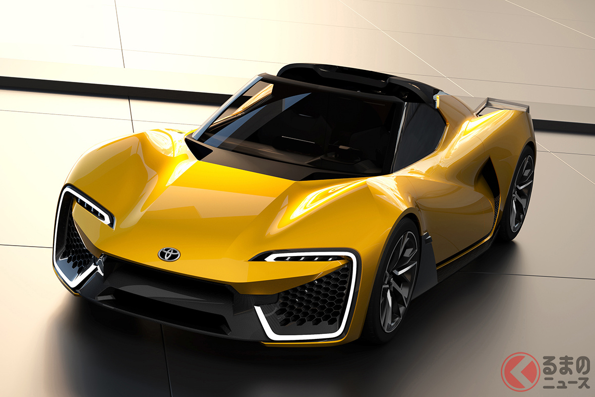 あれ?屋根がない? スポーツEVはタルガトップとなるのか