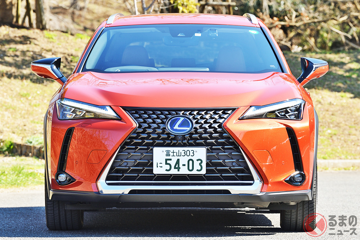 レクサス「UX」のガソリンモデルが生産終了へ(画像はBEVモデル「UX300e」)