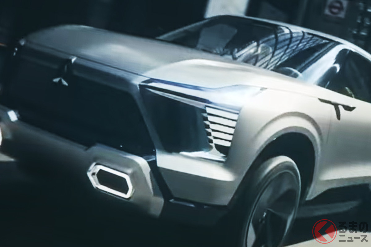 三菱は「新型コンパクトSUV」の新たなコンセプトムービーを公開しました(※画像はムービーの1シーン)