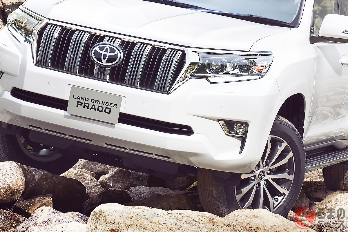 期待度MAX! 写真は現行型のトヨタ「ランドクルーザープラド」
