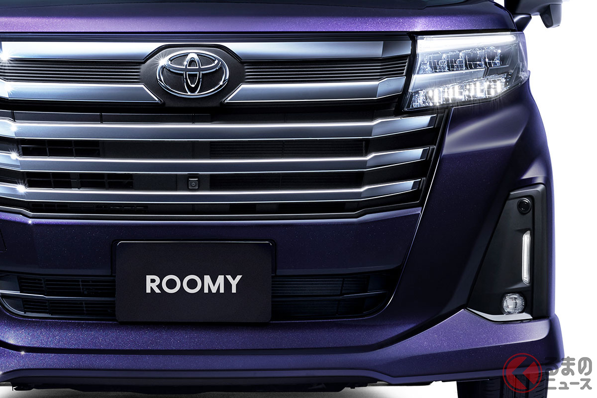 トヨタの人気小型車「ルーミー」